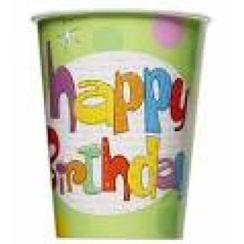 BIRTHDAY GLEE CUPS