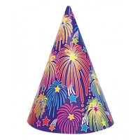 PARTY HATS - FIREWORKS