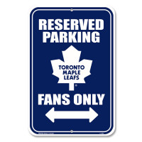 TORONTO MAPLE LEAFS PARKING SIGN