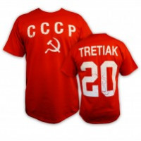 T-SHIRT - HOCKEY - RUSSIE - TRETIAK