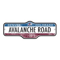 STREET SIGN - NHL - COLORADO AVALANCHE 