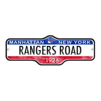 STREET SIGN - NHL - NEW-YORK RANGERS 