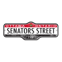 OTTAWA SENATORS STREET SIGN